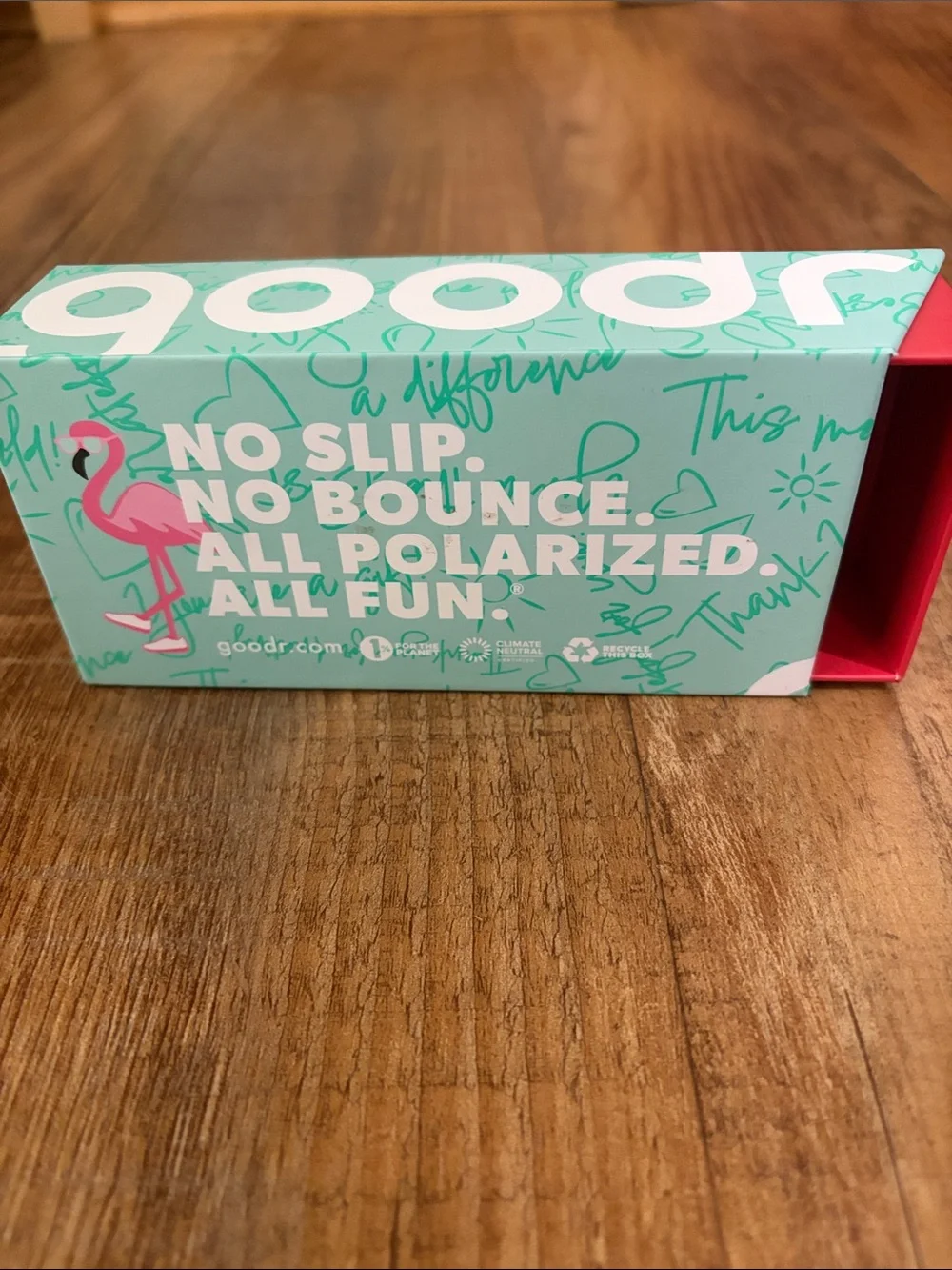 goodr just my type red polarized sunglasses